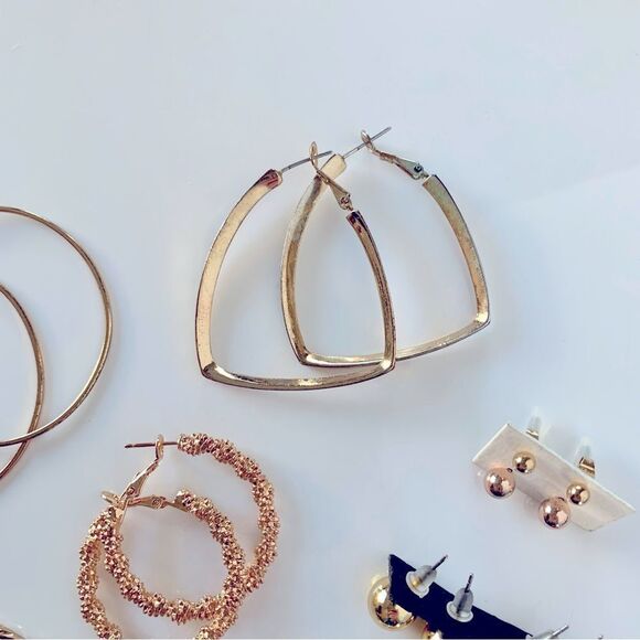 Good Hoop Earrings Lot - Picture 4 of 8